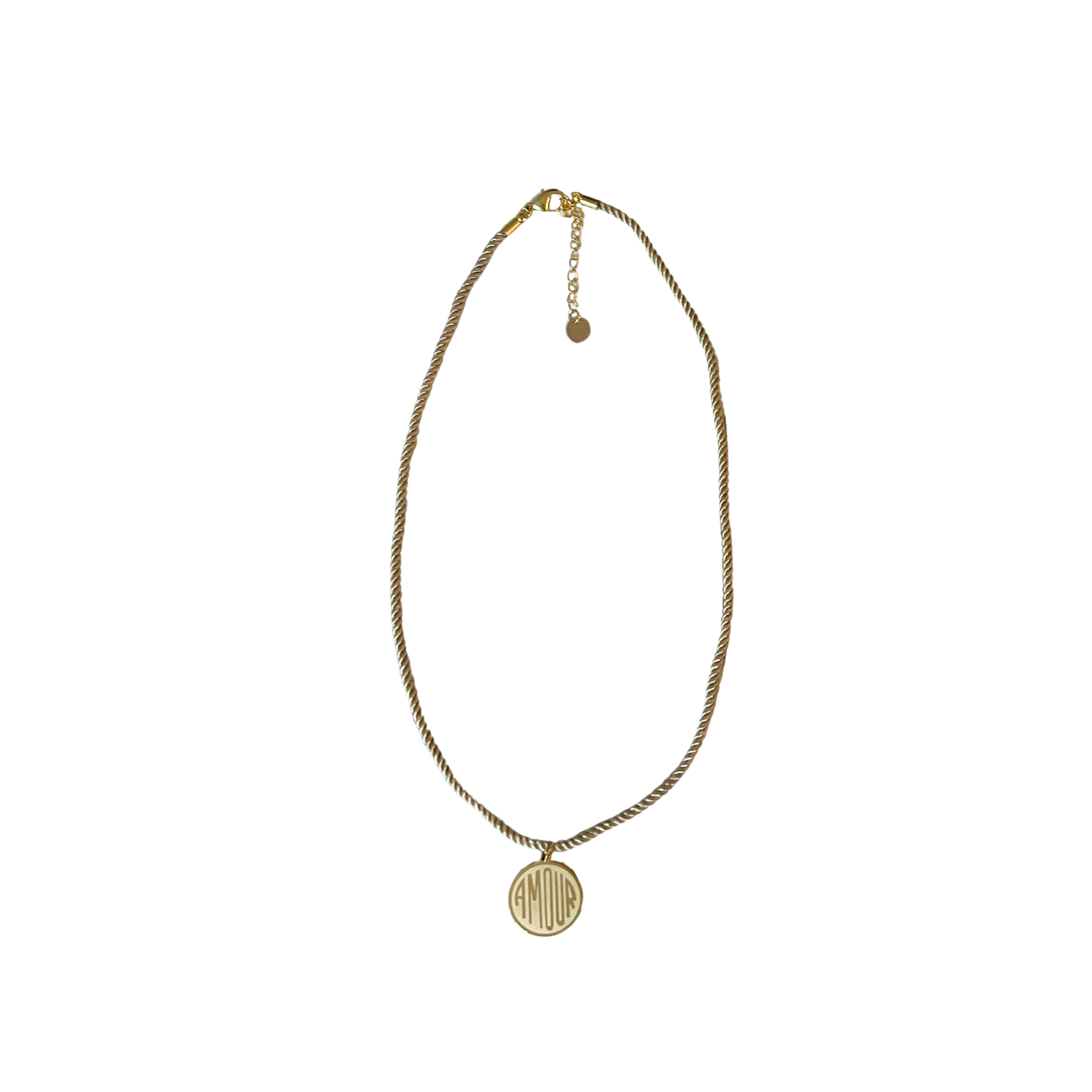 Silk Rope Necklace