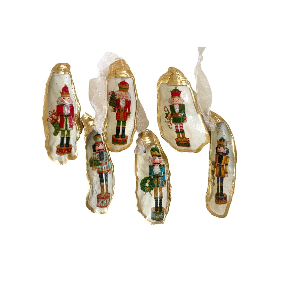Nutcracker Oyster Ornament
