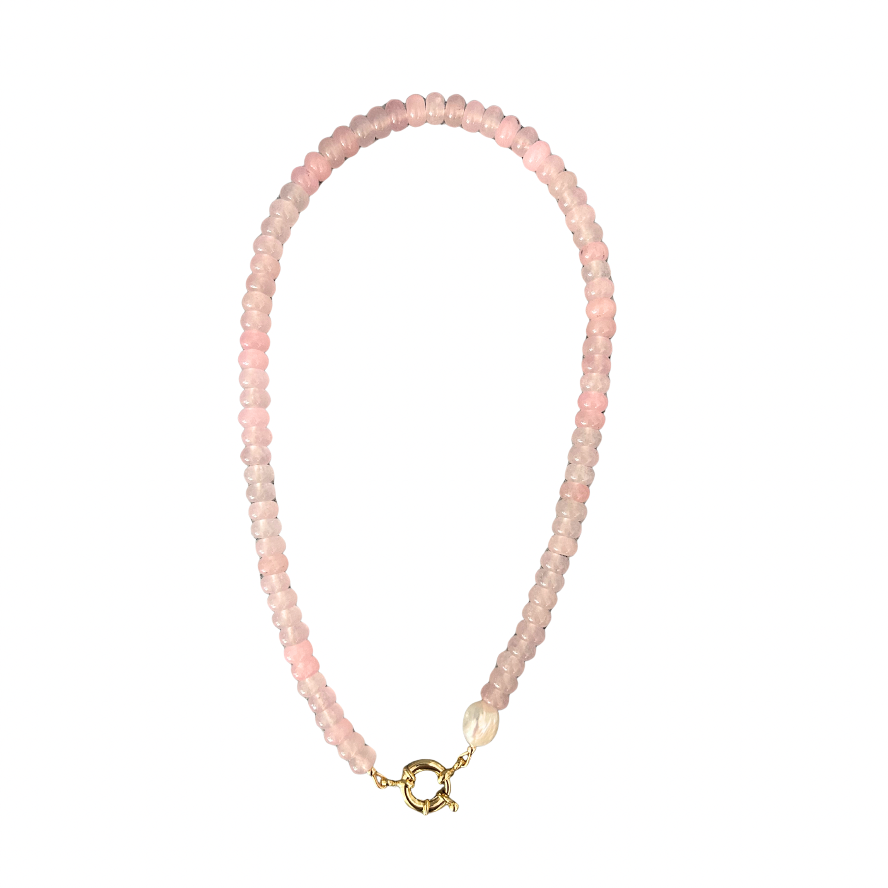 Pink Parsons Pearl Necklace
