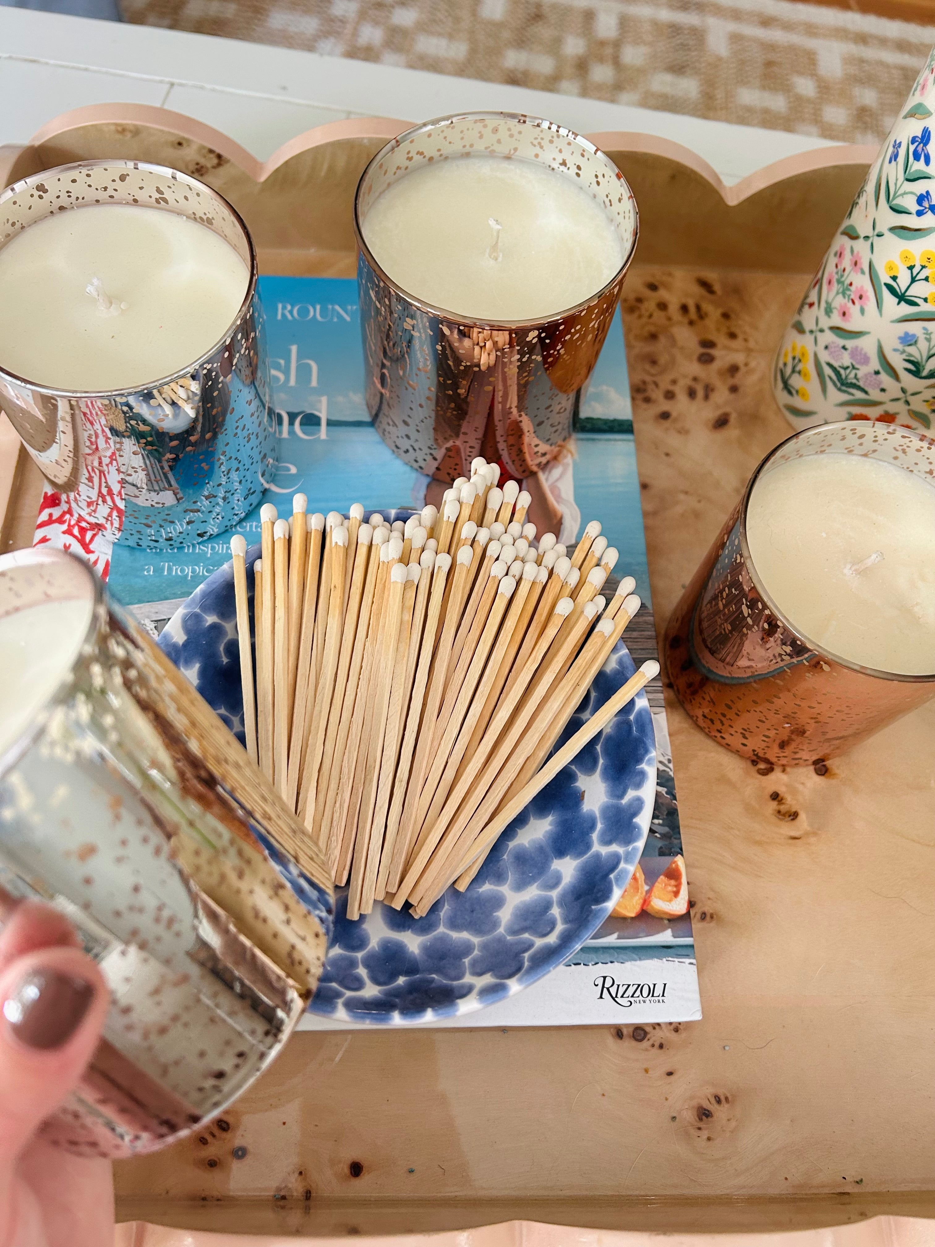 Sparkling Evergreen Candle