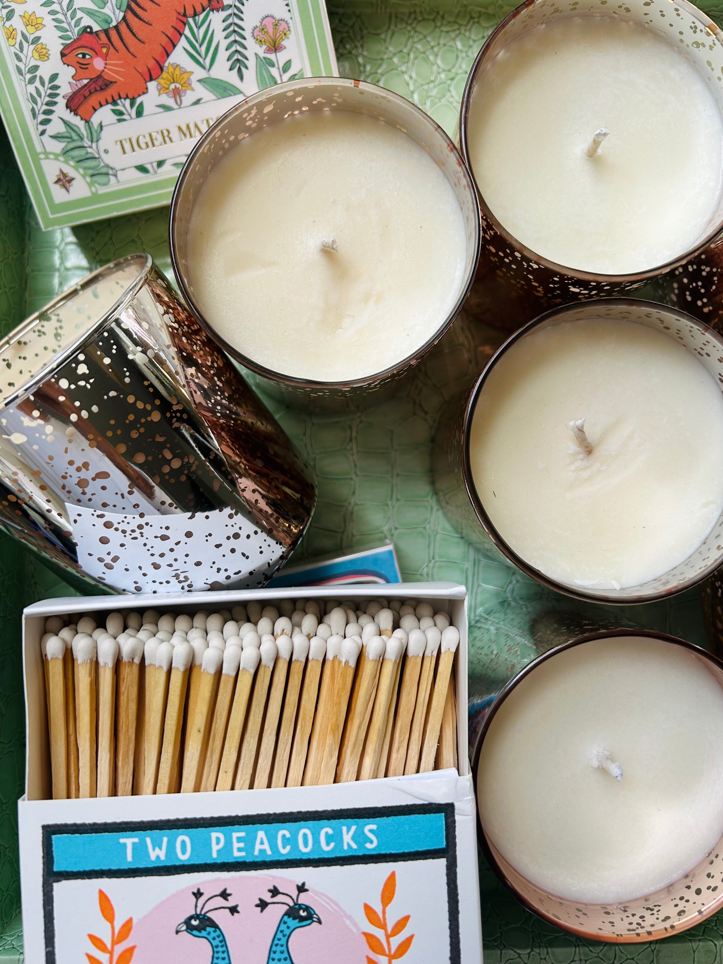 Sparkling Evergreen Candle