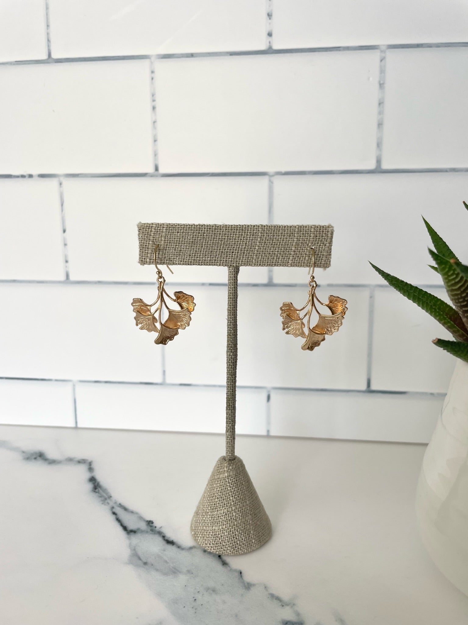 Ginkgo Earrings