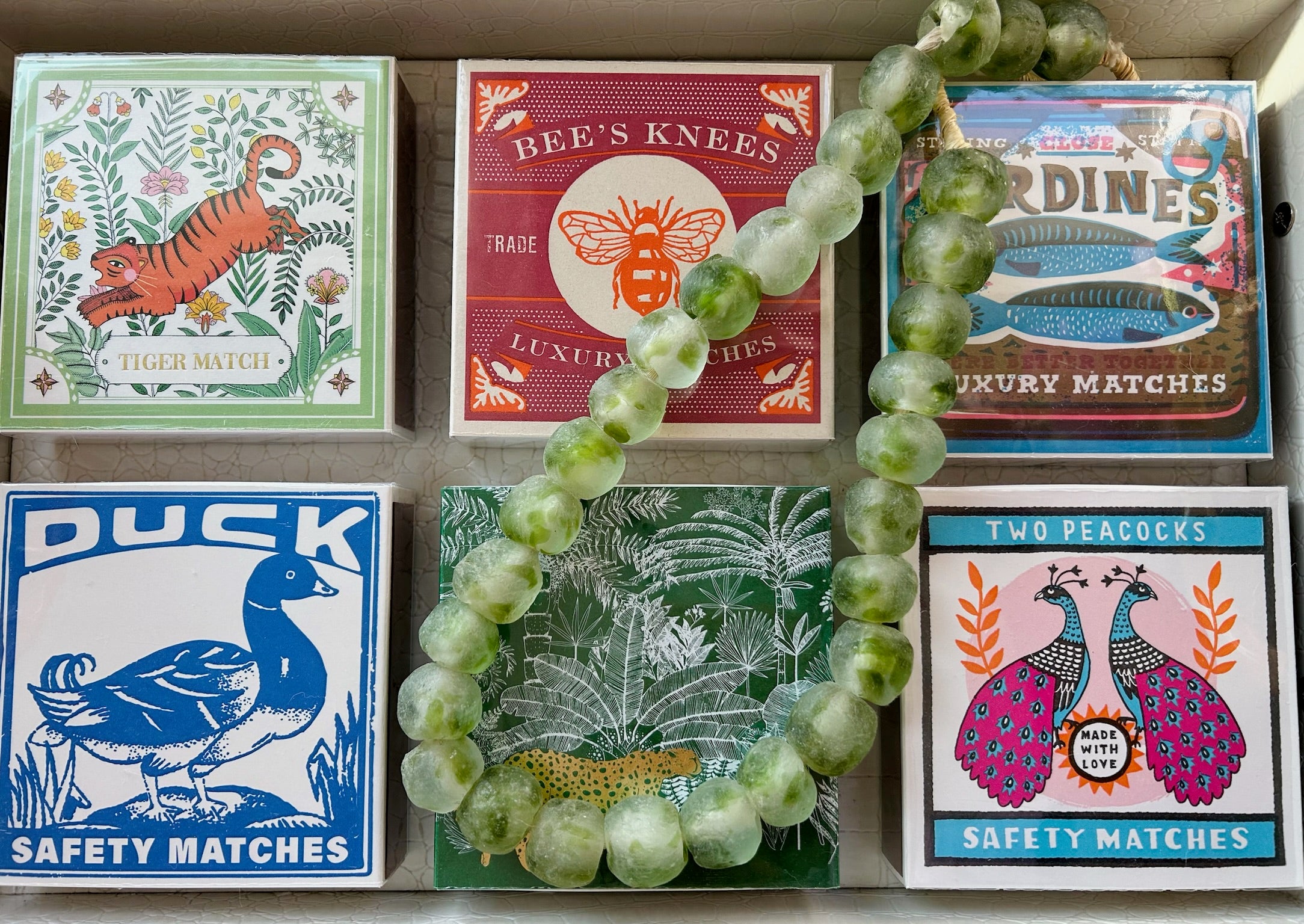 Botanical Tiger Safety Matches