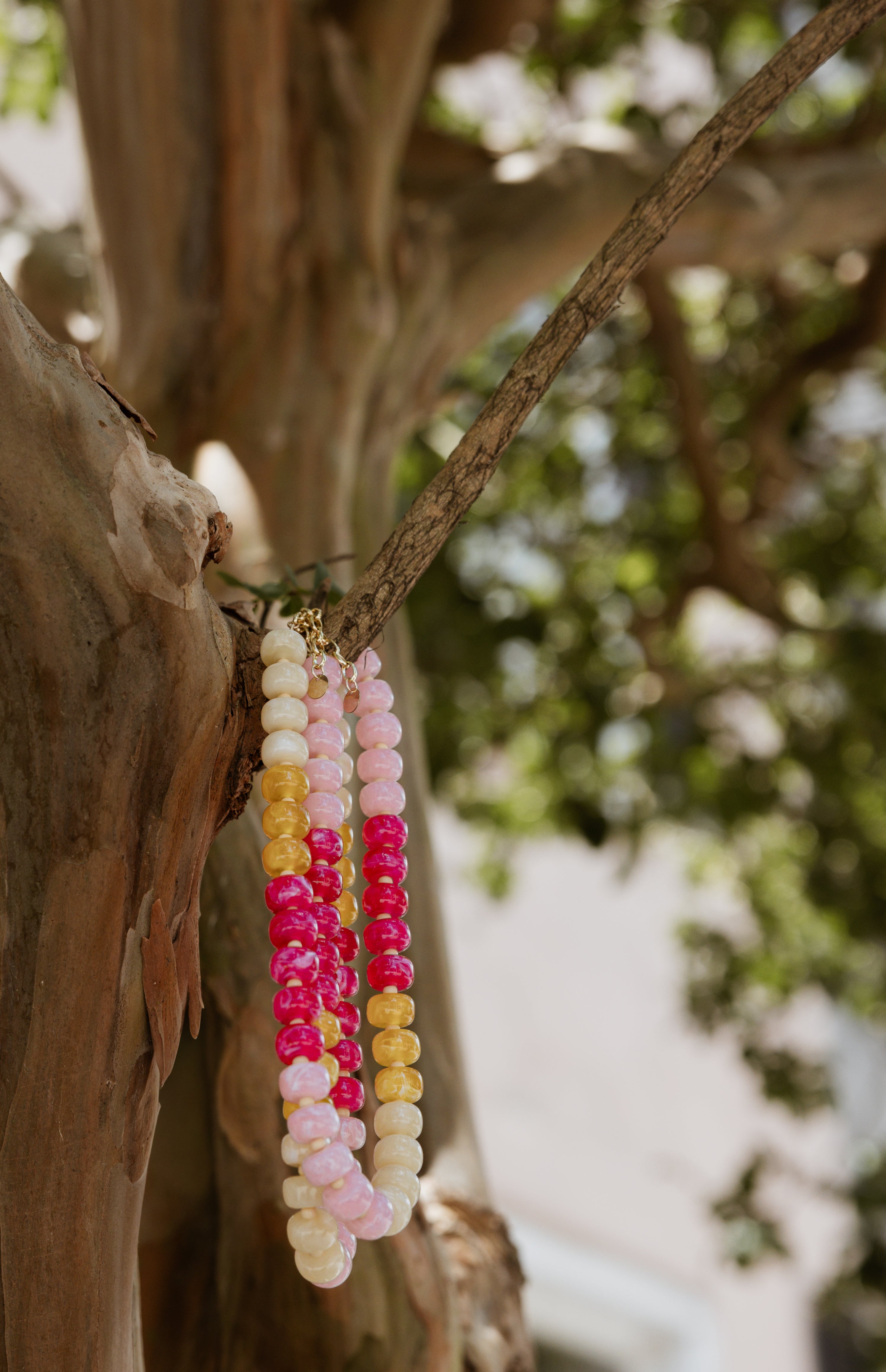 Pink Pelican Necklace