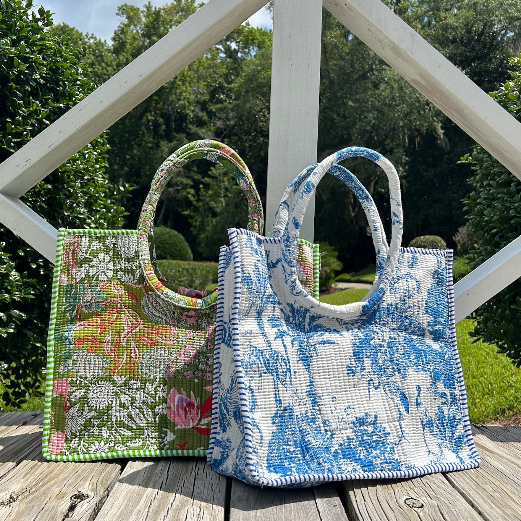 Tote bags perfect for Lowcountry outings