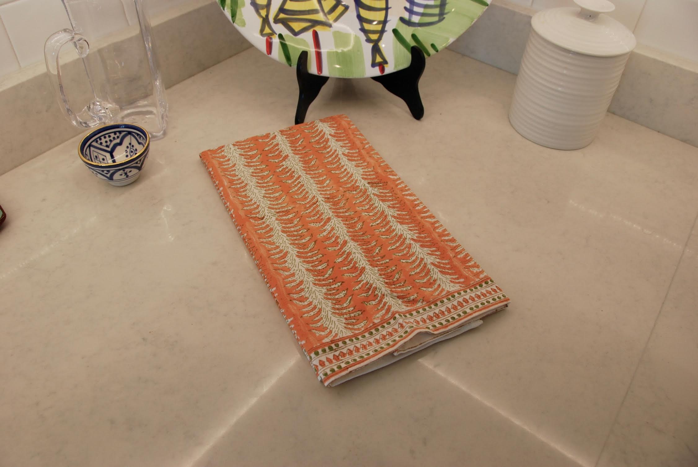 Orange Grove Kitchen Towel