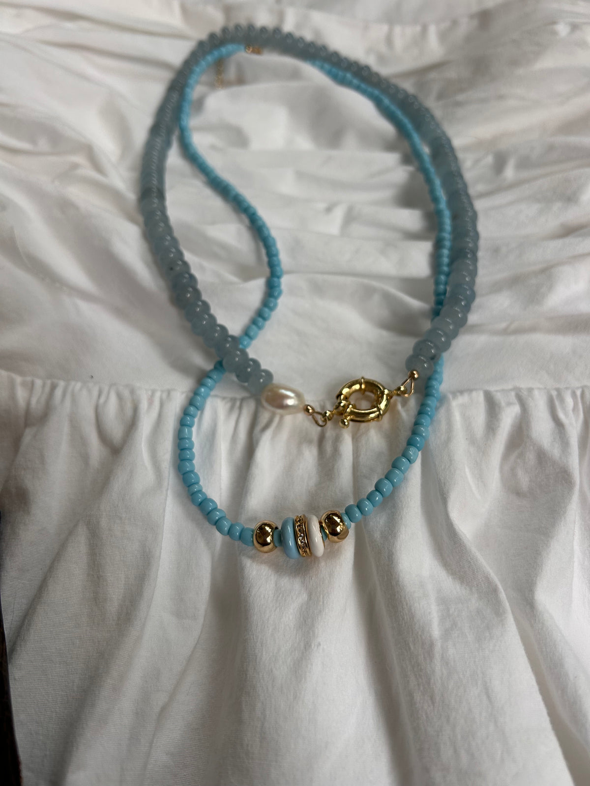 Blue Gameday Necklace