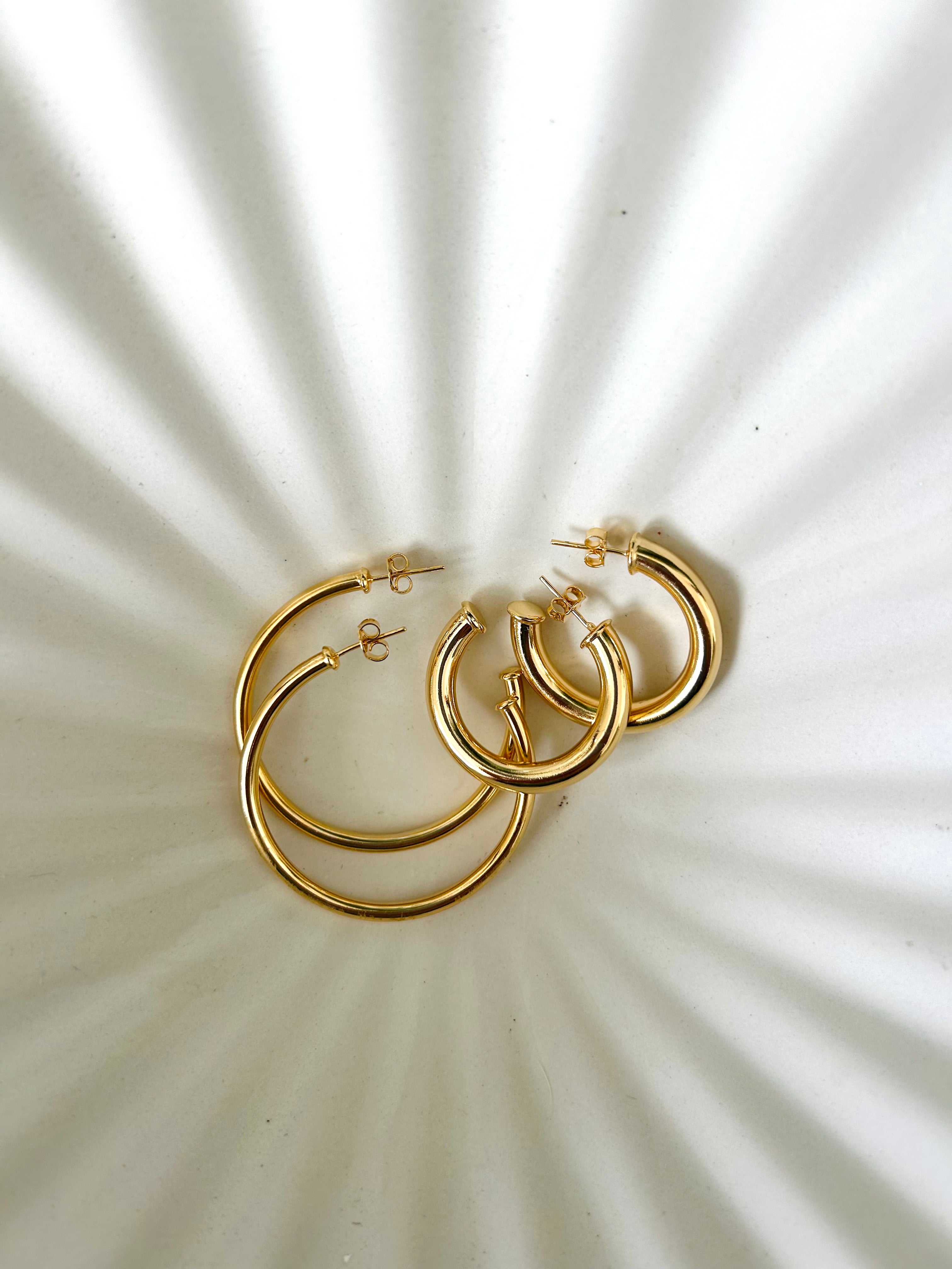 Large Gold Hoop