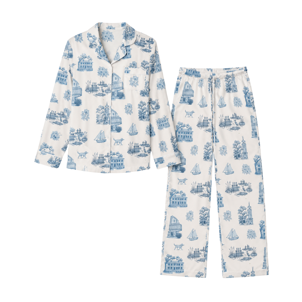 Georgetown Toile Pajamas Pre-Order