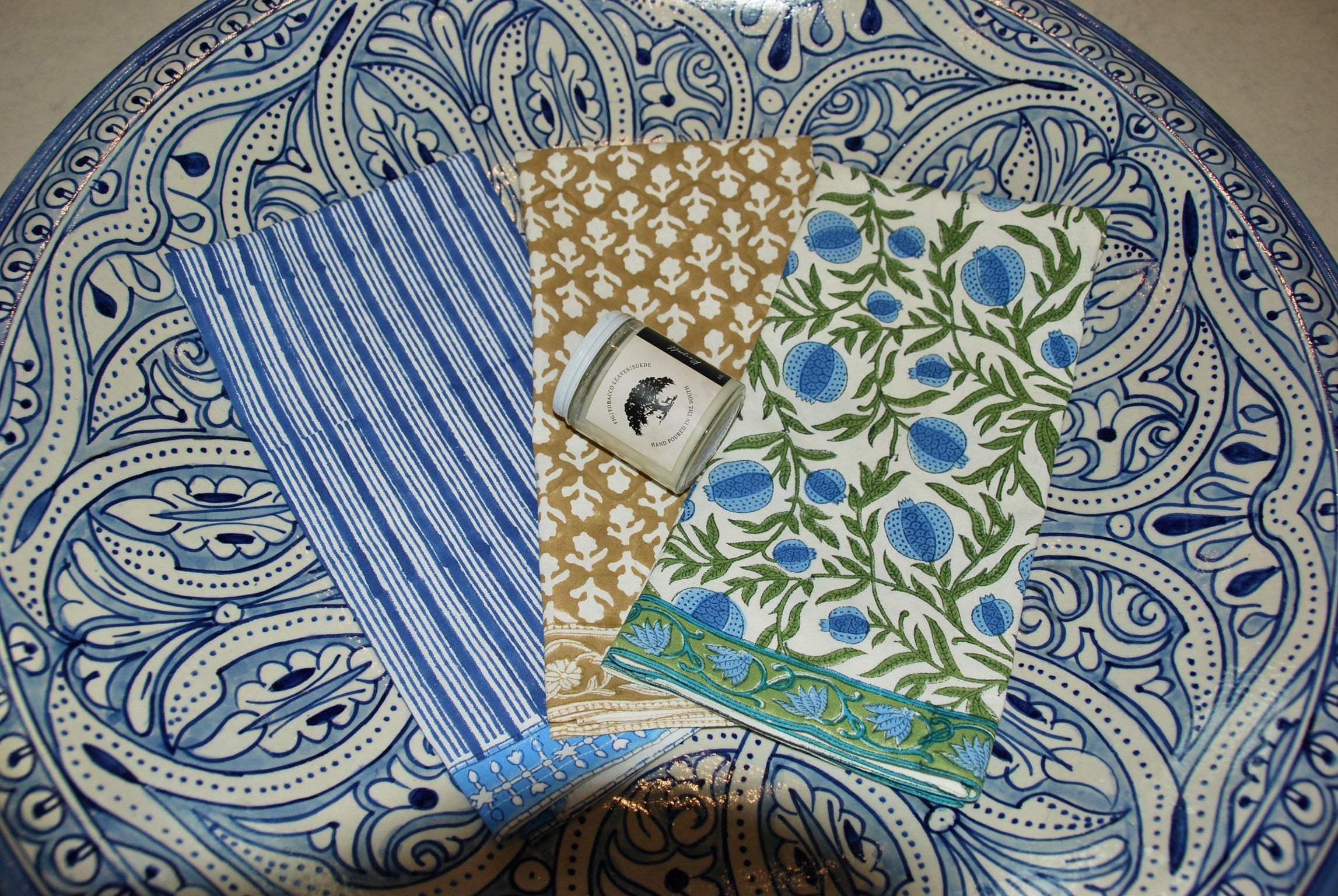 Blue Stripe Kitchen Towel