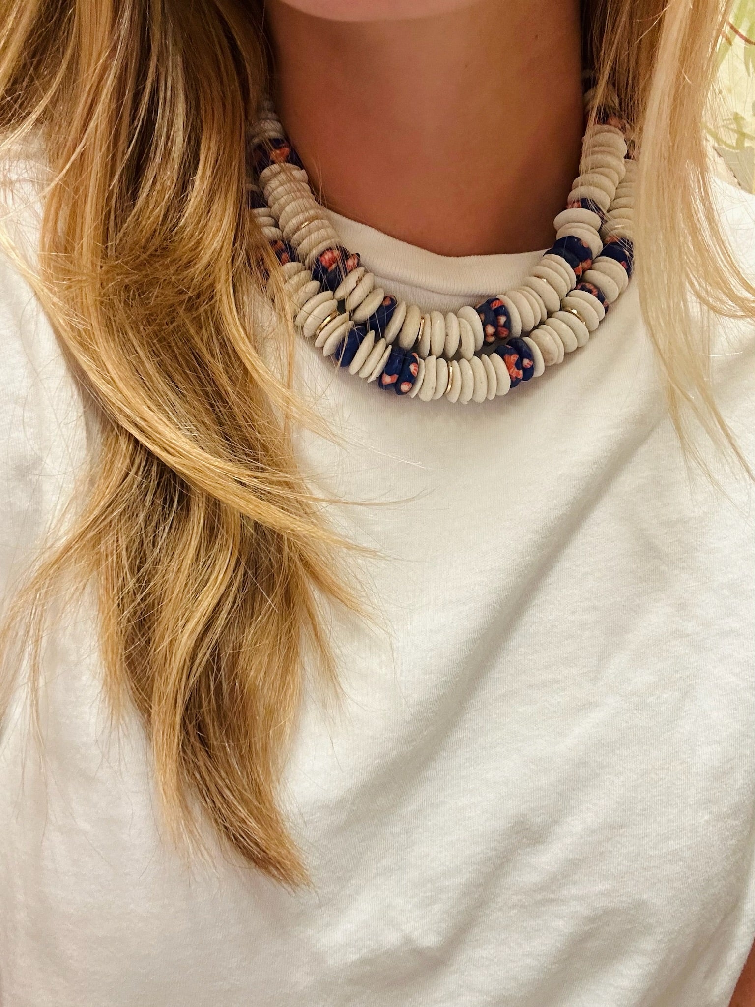 Blue Heron Necklace