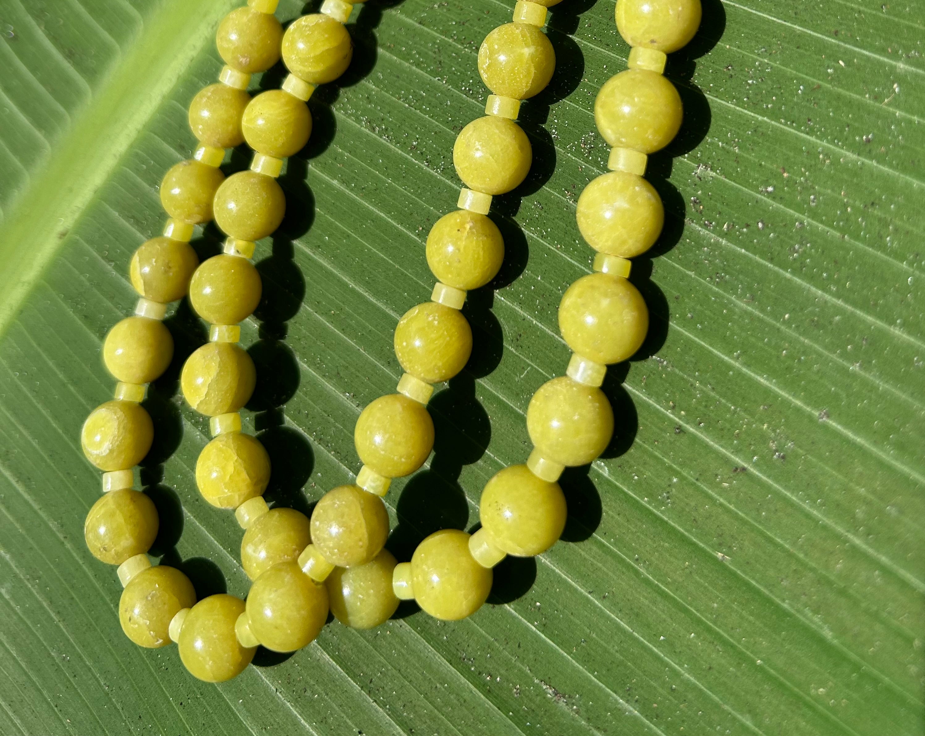 Low Tide Lime Necklace