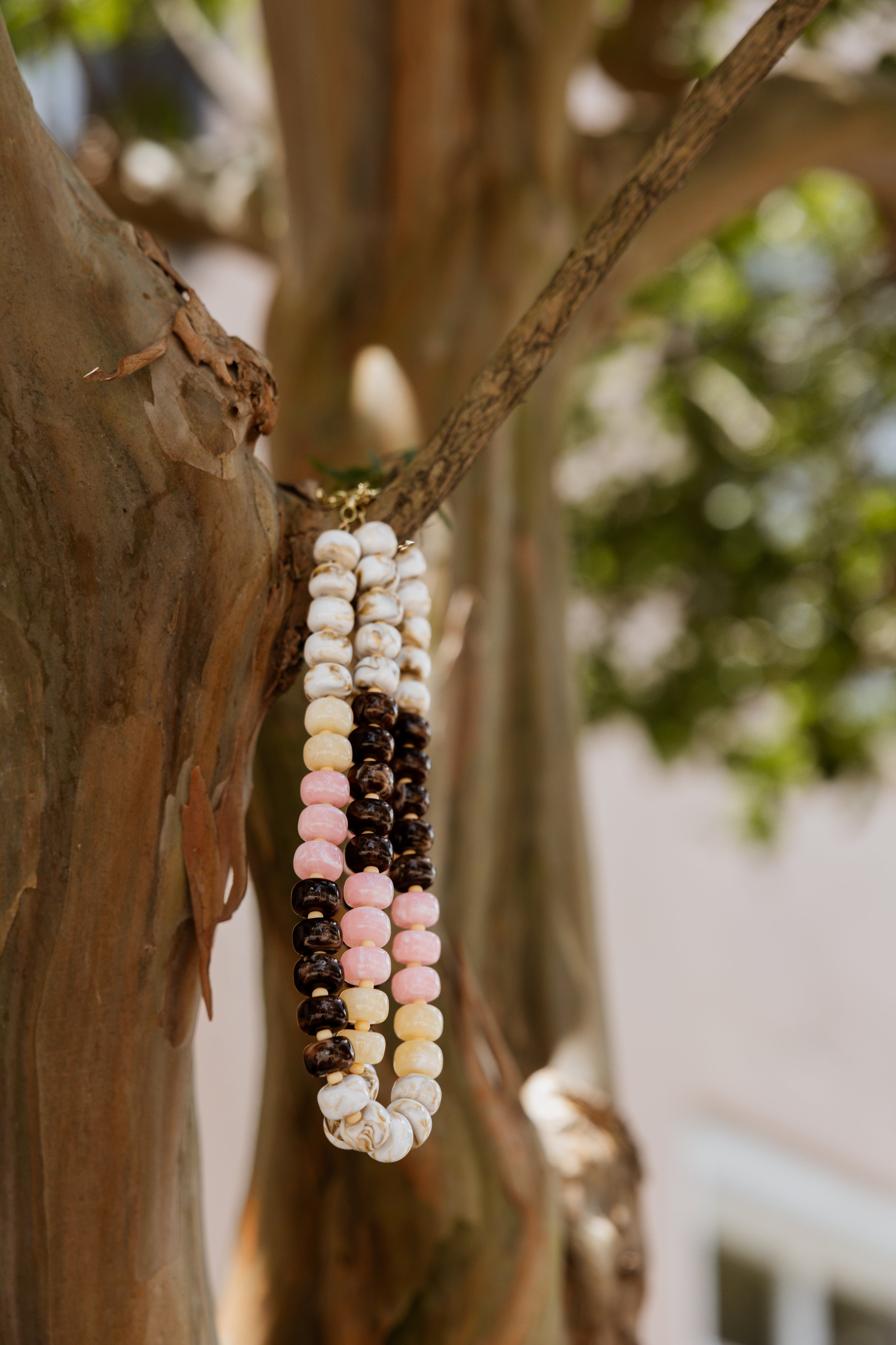 Blush Egret Necklace