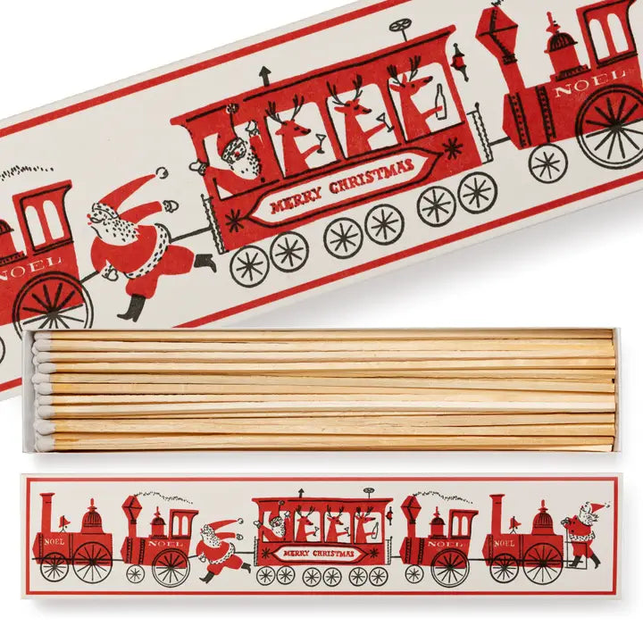 Christmas Cocktail Train Safety Matches