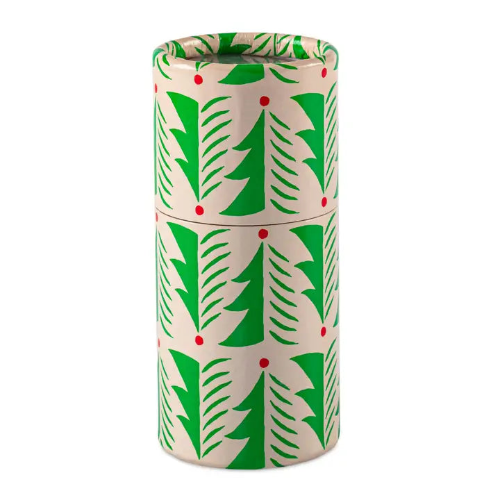 Christmas Tree Cylinder Matchbox